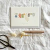 Cottontails Baby Cards*Baby clothes washing line card 'Congratulations'