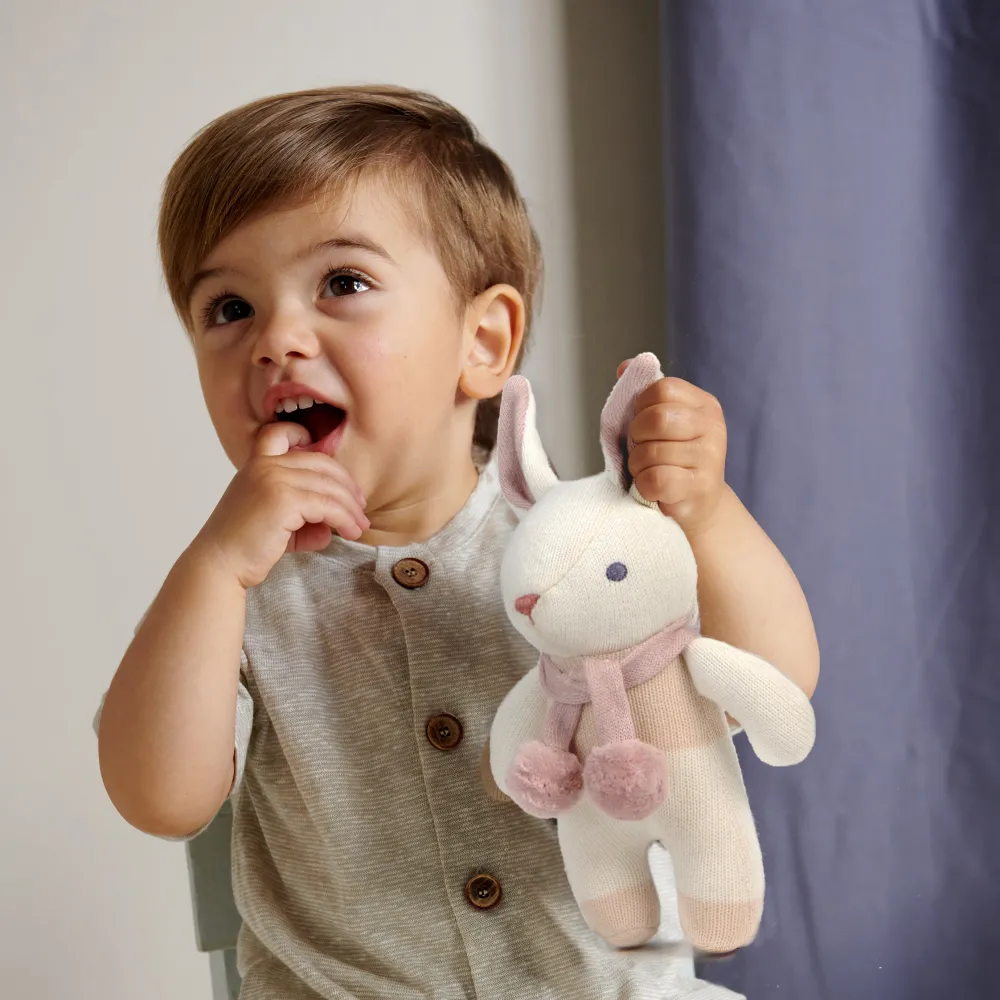Cottontails Baby Bunnies For Babies | Comforters & Rattles*Baby Threads organic bunny rattle