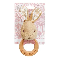 Cottontails Baby Bunnies For Babies | Comforters & Rattles*Beatrix Potter Flopsy Bunny Ring Rattle