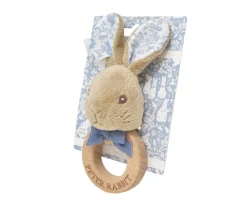 Cottontails Baby Bunnies For Babies | Comforters & Rattles*Beatrix Potter Peter Rabbit Ring Rattle