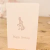 Cottontails Baby Cards | Bunny Cards & Stationery*Cottontails handmade card - Happy Birthday