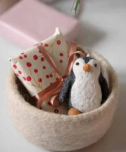 Cottontails Baby Handmade Felt*En Gry & Sif cute penguin
