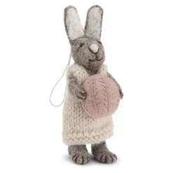Cottontails Baby Felt Bunnies | Handmade Felt*En Gry & Sif little grey rabbit - lavender egg
