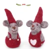 Cottontails Baby Handmade Felt*En Gry & Sif mother & father mice