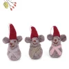 Cottontails Baby Handmade Felt*En Gry & Sif trio of mouse babies