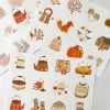 Cottontails Baby Stickers & Stationery | Craft & Stickers*Handmade Paper Stickers - Autumn