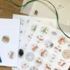 Cottontails Baby Stickers & Stationery | Craft & Stickers*Handmade Paper Stickers - Little Animals