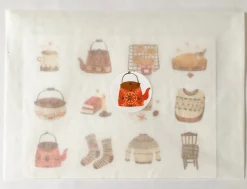 Cottontails Baby Stickers & Stationery | Craft & Stickers*Handmade Paper Stickers - Autumn