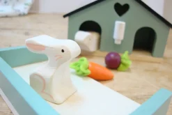 Cottontails Baby Wooden Toys | Wooden Bunnies*Little Wooden Bunny House