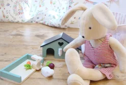 Cottontails Baby Wooden Toys | Wooden Bunnies*Little Wooden Bunny House