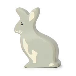 Cottontails Baby Wooden Bunnies | Wooden Toys*Little wooden woodland animal - grey rabbit