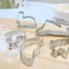 Cottontails Baby Little Kitchen | Bunny Baking*Mini biscuit cutters - bunnies / toadstool / tree / moon