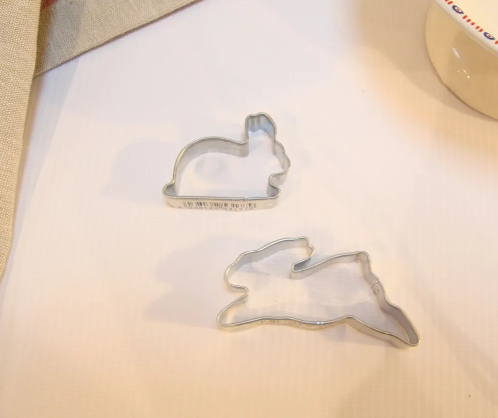 Cottontails Baby Little Kitchen | Bunny Baking*Mini biscuit cutters - bunnies