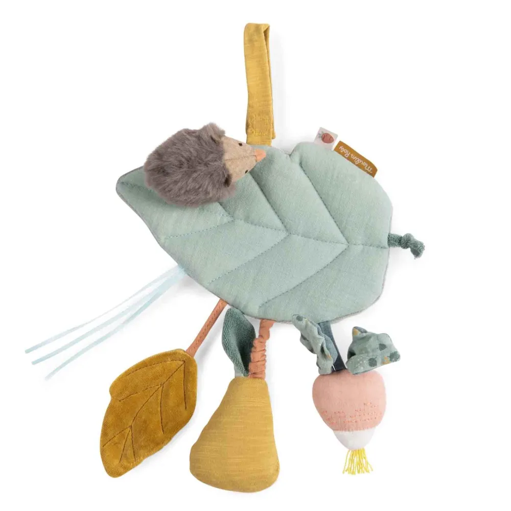 Cottontails Baby Musical & Activity | Musical & Activity*Moulin Roty Activity Leaf with Hedgehog