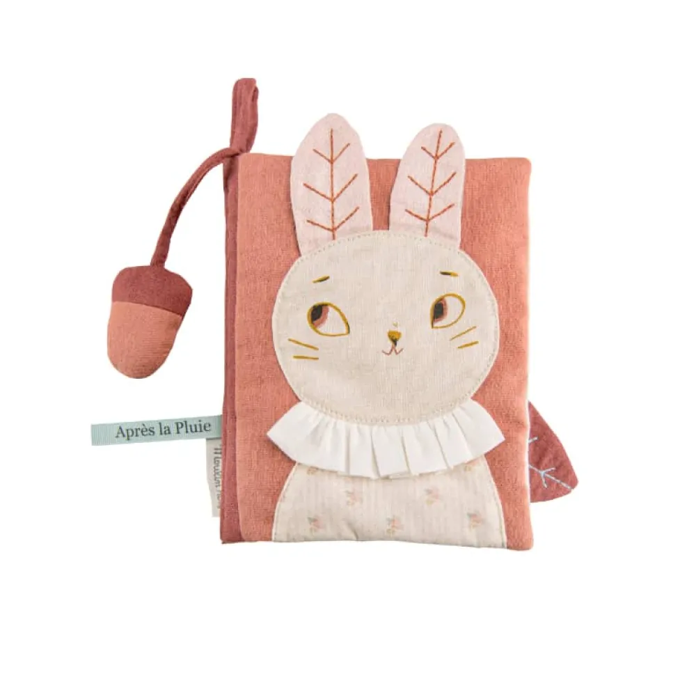 Cottontails Baby Bunnies For Babies | Musical & Activity*Moulin Roty Apres la Pluie soft activity book & rattle