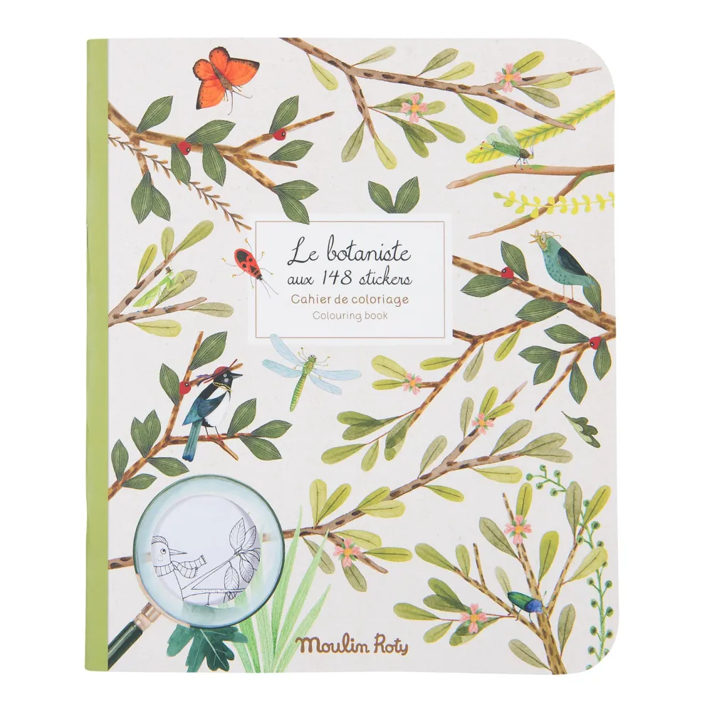 Cottontails Baby Craft & Stickers | Garden & Nature*Moulin Roty botanist colouring & sticker book
