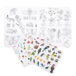 Cottontails Baby Craft & Stickers | Garden & Nature*Moulin Roty botanist colouring & sticker book