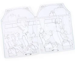 Cottontails Baby Craft & Stickers*Moulin Roty Dance School Colouring & Sticker Book