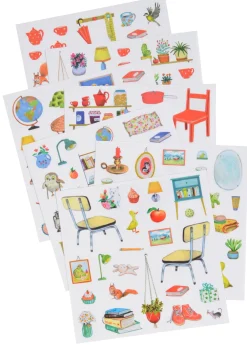 Cottontails Baby Craft & Stickers*Moulin Roty Grand Family sticker book