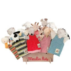 Cottontails Baby Puppets & Theatre*Moulin Roty hand puppet - Julius the Dog