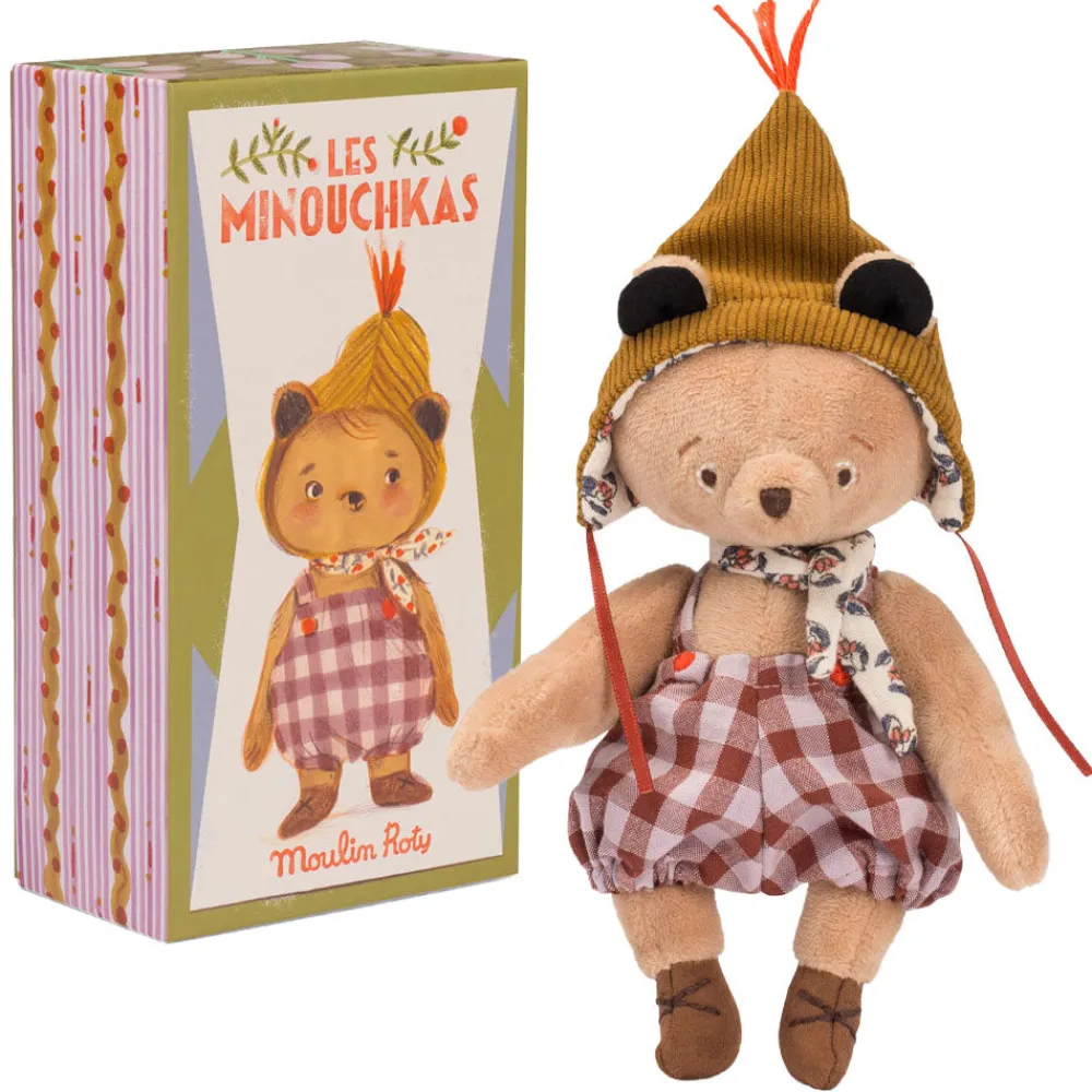 Cottontails Baby Baby Soft Toys | Soft Toys*Moulin Roty Les Minouchkas Emile the Bear Cub