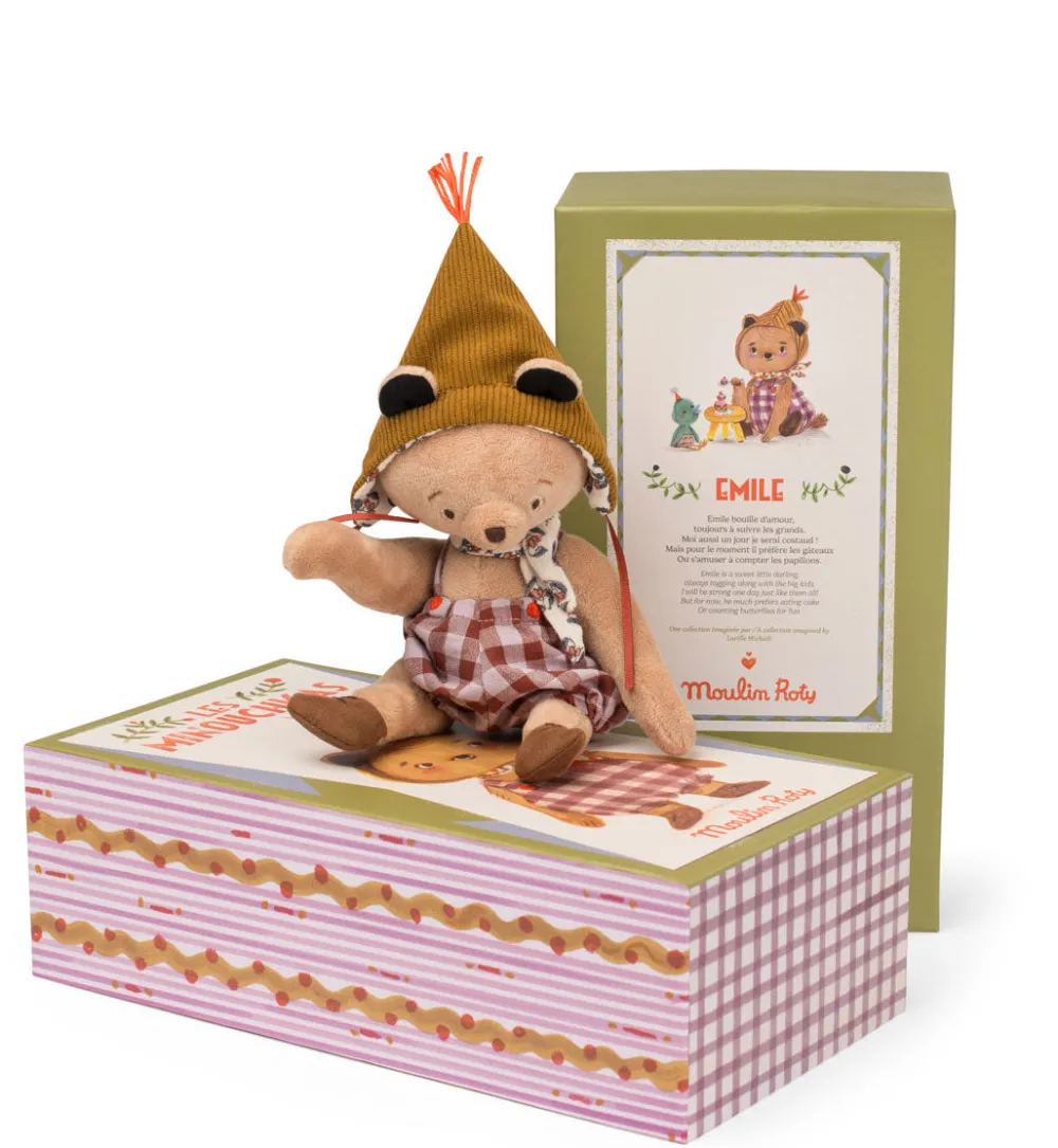 Cottontails Baby Baby Soft Toys | Soft Toys*Moulin Roty Les Minouchkas Emile the Bear Cub