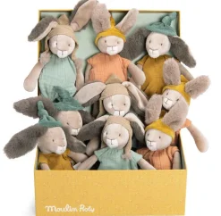 Cottontails Baby Soft Toy Bunnies | Bunnies For Babies*Moulin Roty Little Ochre Bunny - 28cm