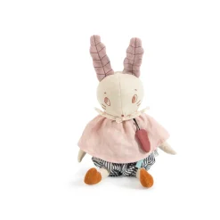Cottontails Baby Bunnies For Babies | Musical & Activity*Moulin Roty musical linen rabbit