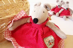 Cottontails Baby Baby Soft Toys | Soft Toys*Moulin Roty Nini Mouse 32cm