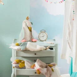 Cottontails Baby Baby Soft Toys | Soft Toys*Moulin Roty Plumette the little blue goose