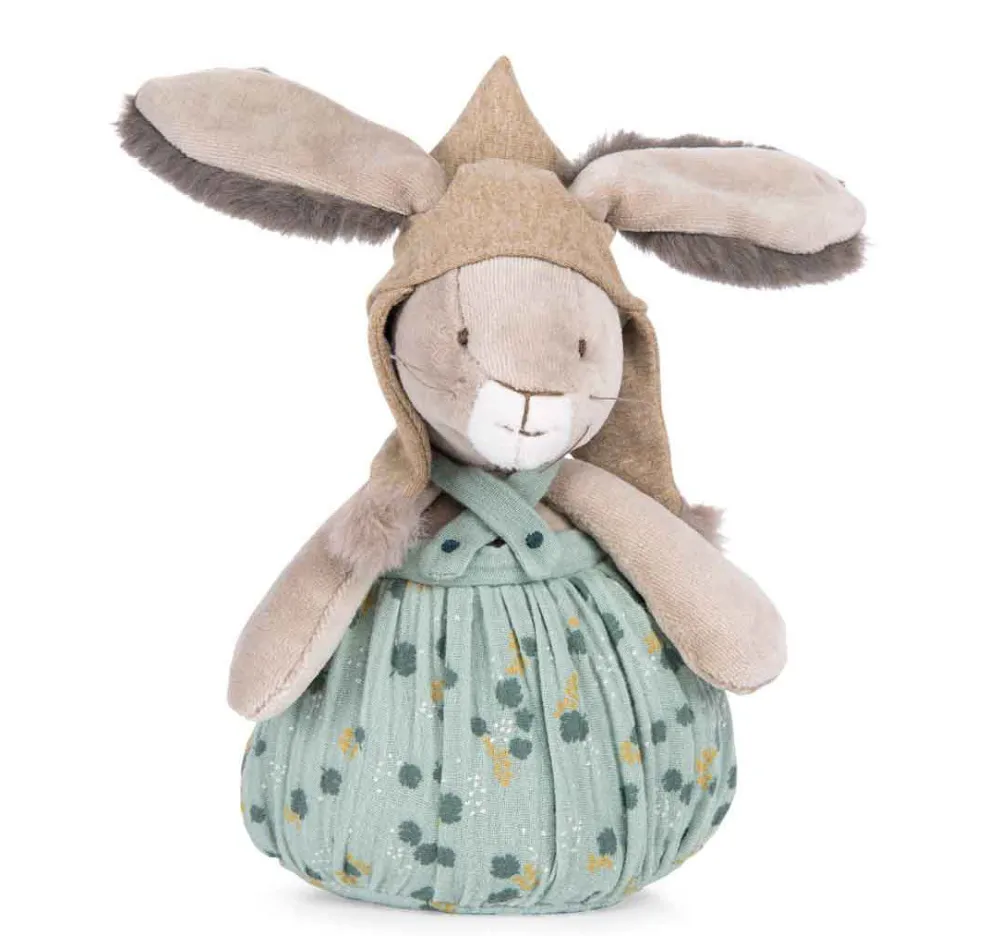 Cottontails Baby Bunnies For Babies | Musical & Activity*Moulin Roty Sage Musical Bunny
