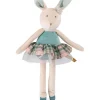 Cottontails Baby Soft Toy Bunnies | Bunnies For Babies*Moulin Roty Soft Blue Velvet Bunny