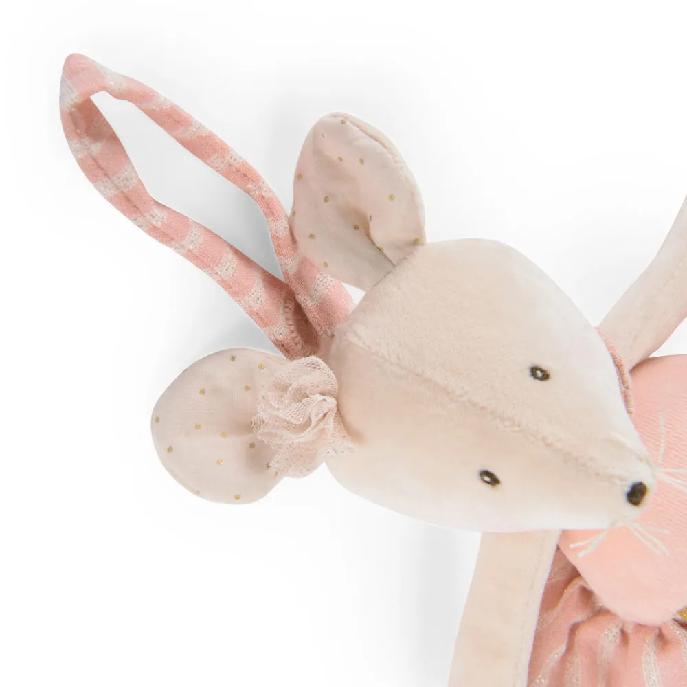 Cottontails Baby Musical & Activity | Musical & Activity*Moulin Roty Soft Pink Activity Mouse