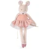 Cottontails Baby Baby Soft Toys | Soft Toys*Moulin Roty Soft Pink Velvet Mouse