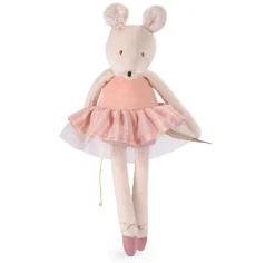 Cottontails Baby Baby Soft Toys | Soft Toys*Moulin Roty Soft Pink Velvet Mouse