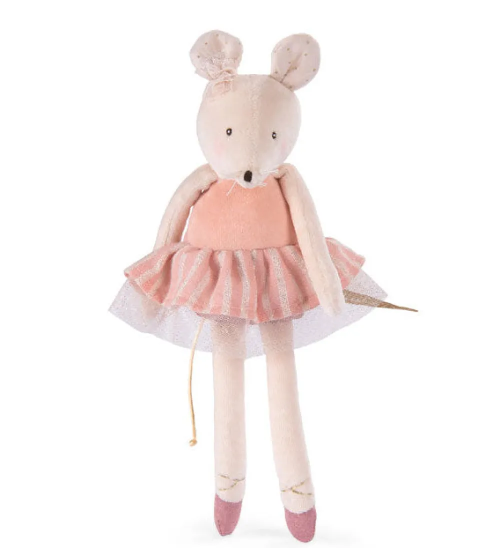 Cottontails Baby Baby Soft Toys | Soft Toys*Moulin Roty Soft Pink Velvet Mouse