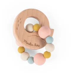 Cottontails Baby Comforters & Rattles*Moulin Roty Swan Teether Ring