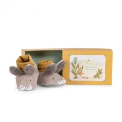 Cottontails Baby Bunnies For Babies | Clothing & Nursery*Moulin Roty Three Little Rabbits - baby slippers