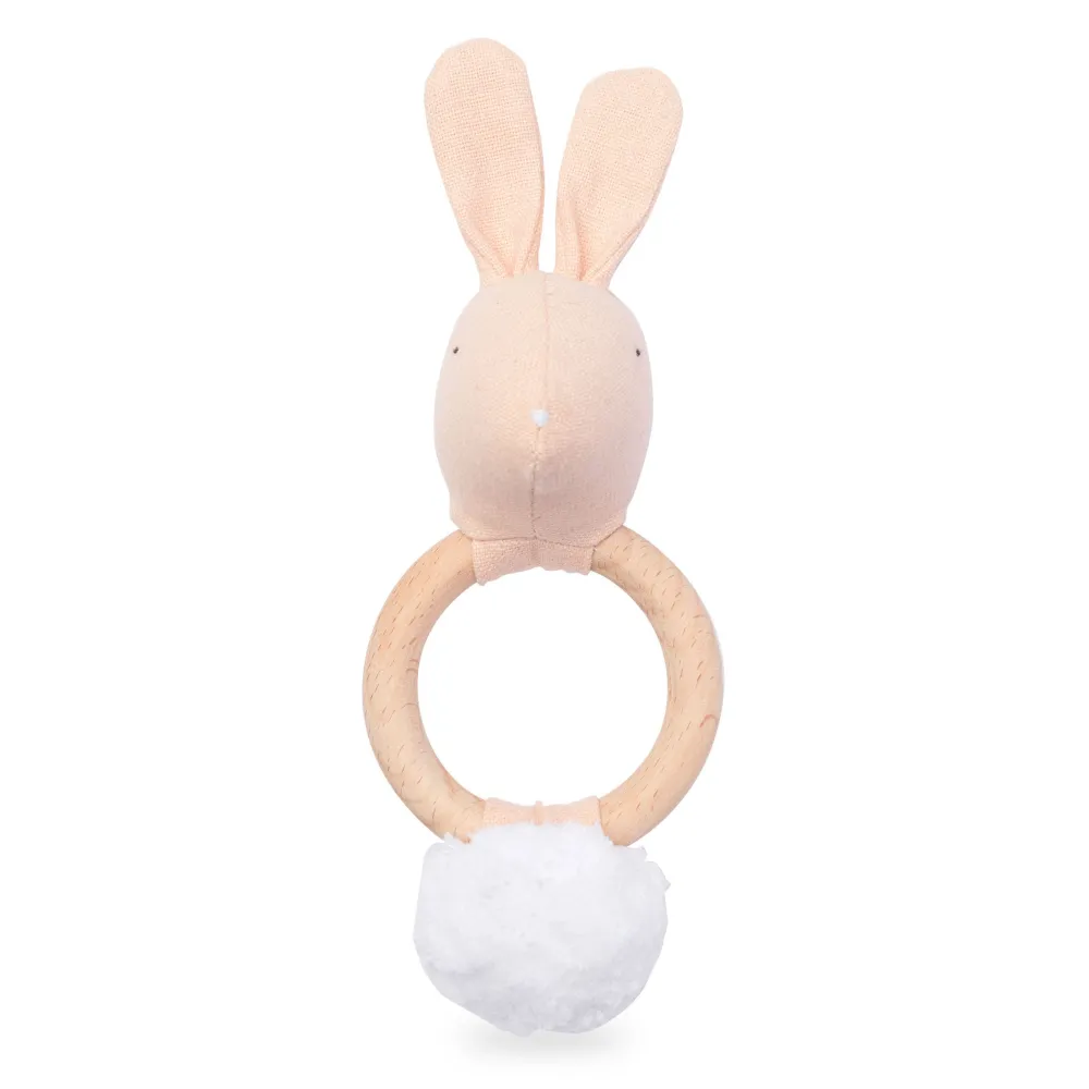 Cottontails Baby Comforters & Rattles | Bunnies For Babies*Mr Pickles Rabbit Teething Ring