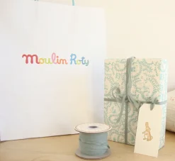 Cottontails Baby Handpicked Gift Sets | Comforters & Rattles*New Baby Gift Set - lamb & leaves