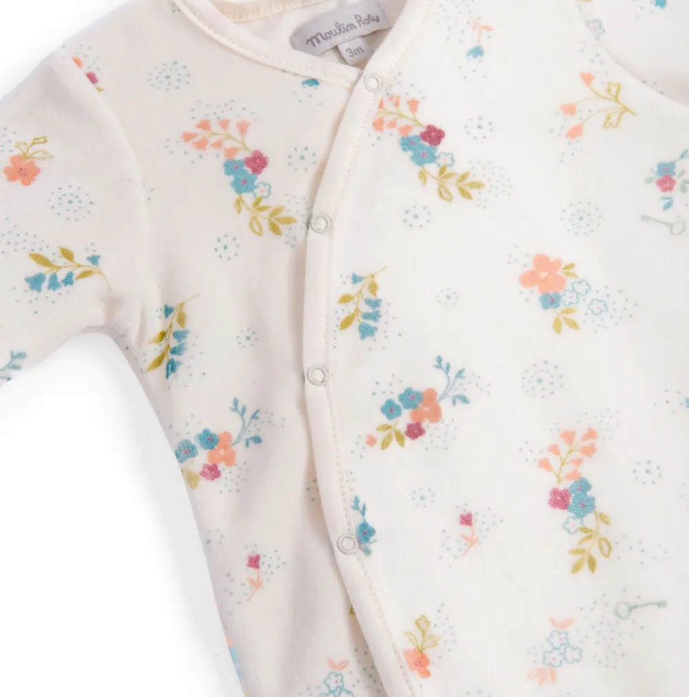 Cottontails Baby Handpicked Gift Sets | Clothing & Nursery*New Baby Gift Set - pretty sleep suit & mouse rattle