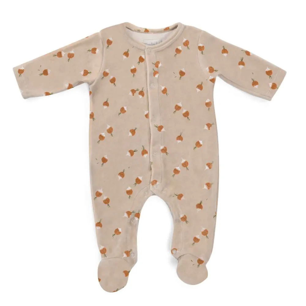 Cottontails Baby Bunnies For Babies | Handpicked Gift Sets*New Baby Gift-wrapped Set - sleep suit, rabbit & radish