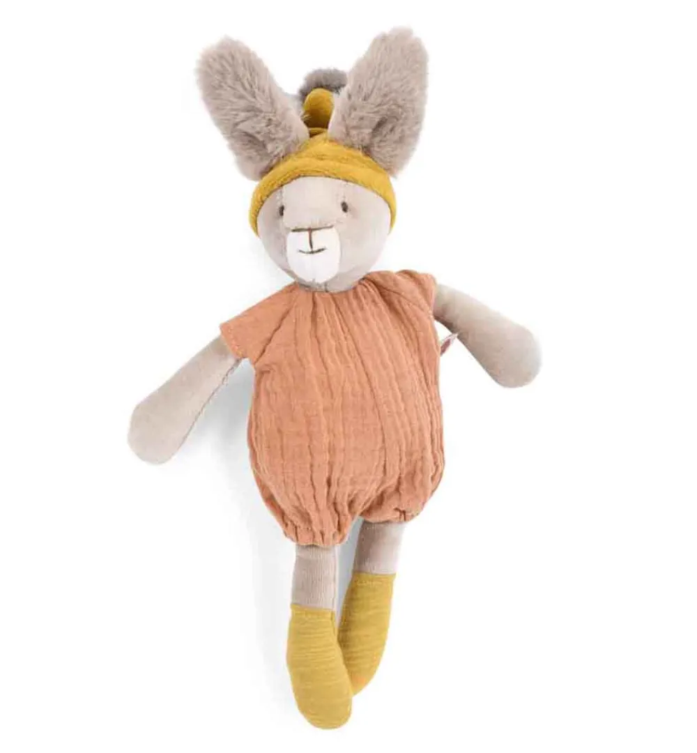 Cottontails Baby Bunnies For Babies | Handpicked Gift Sets*New Baby Gift-wrapped Set - Clay bunny & radish