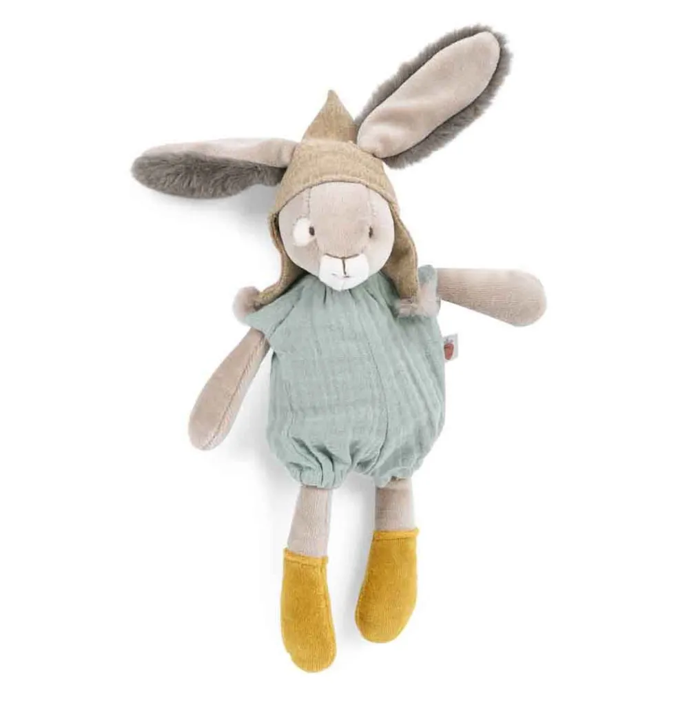 Cottontails Baby Bunnies For Babies | Handpicked Gift Sets*New Baby Gift-wrapped Set - sleep suit, rabbit & radish
