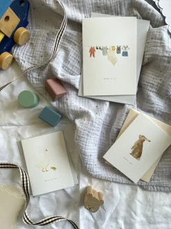 Cottontails Baby Cards | Bunny Cards & Stationery*Petite bunny card 'Little One'