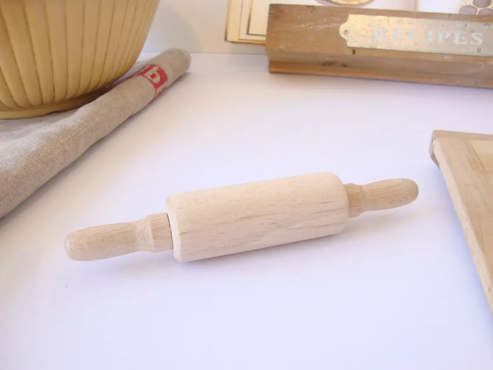 Cottontails Baby Little Kitchen | Bunny Baking*Small wooden rolling pin