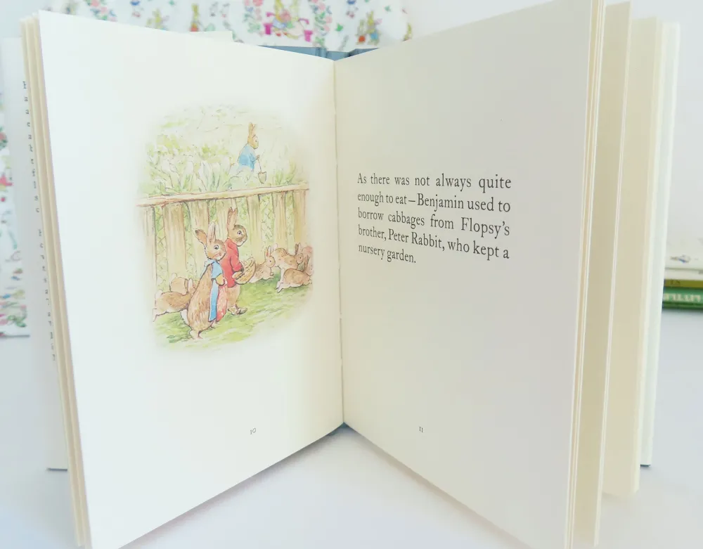 Cottontails Baby Bunnies For Babies | Beatrix Potter*The Tale of The Flopsy Bunnies