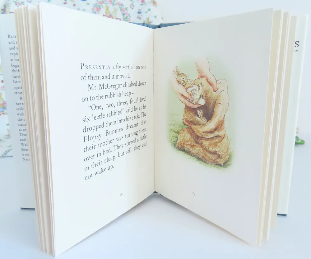 Cottontails Baby Bunnies For Babies | Beatrix Potter*The Tale of The Flopsy Bunnies