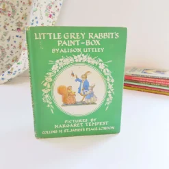 Cottontails Baby Vintage | Vintage Bunnies*VINTAGE book - Little Grey Rabbit's Paint-Box (1970)