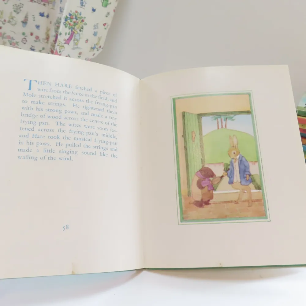 Cottontails Baby Vintage Bunnies | Vintage*VINTAGE book - Little Grey Rabbit's Pancake Day with DJ (1967 - first edition)